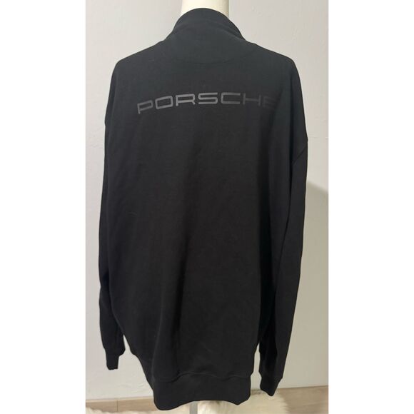 Porsche Motosport black zip up sweater XXL - Picture 9 of 10